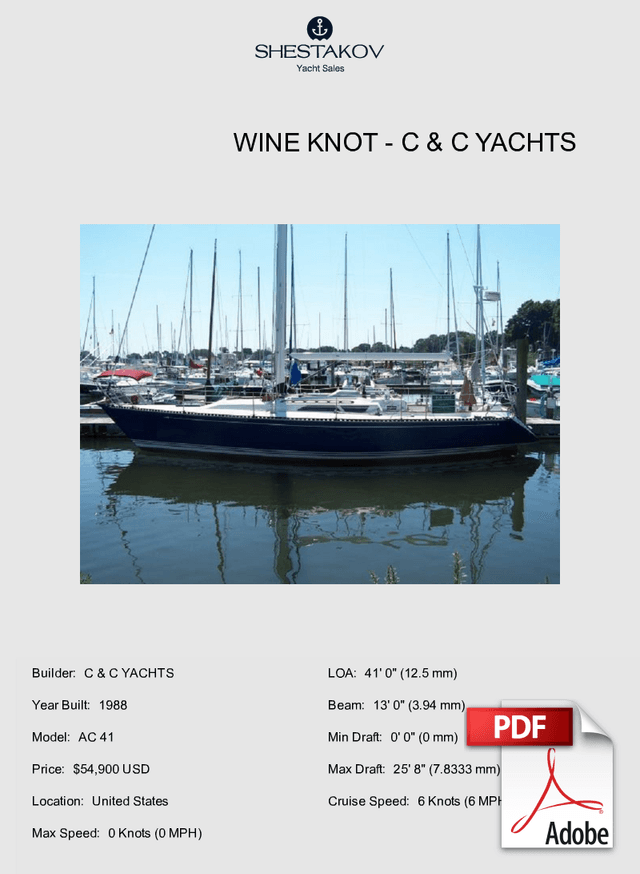 Wine Knot - AC 41 - 1988