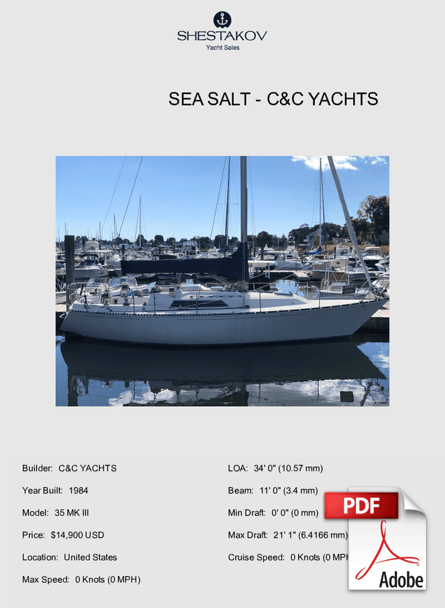 Sea Salt - 35 MK III - 1984