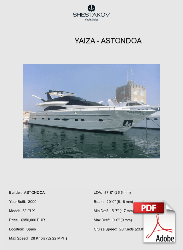 YAIZA - 82 GLX - 2000