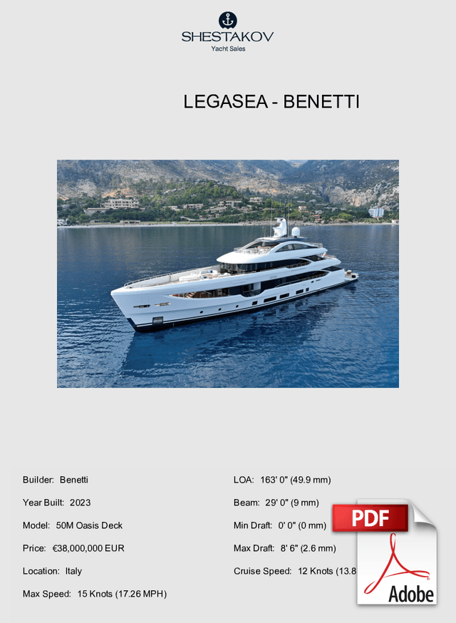 LEGASEA - 50M Oasis Deck - 2023