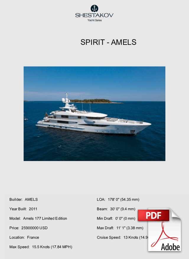 SPIRIT - Amels 177 Limited Edition - 2011