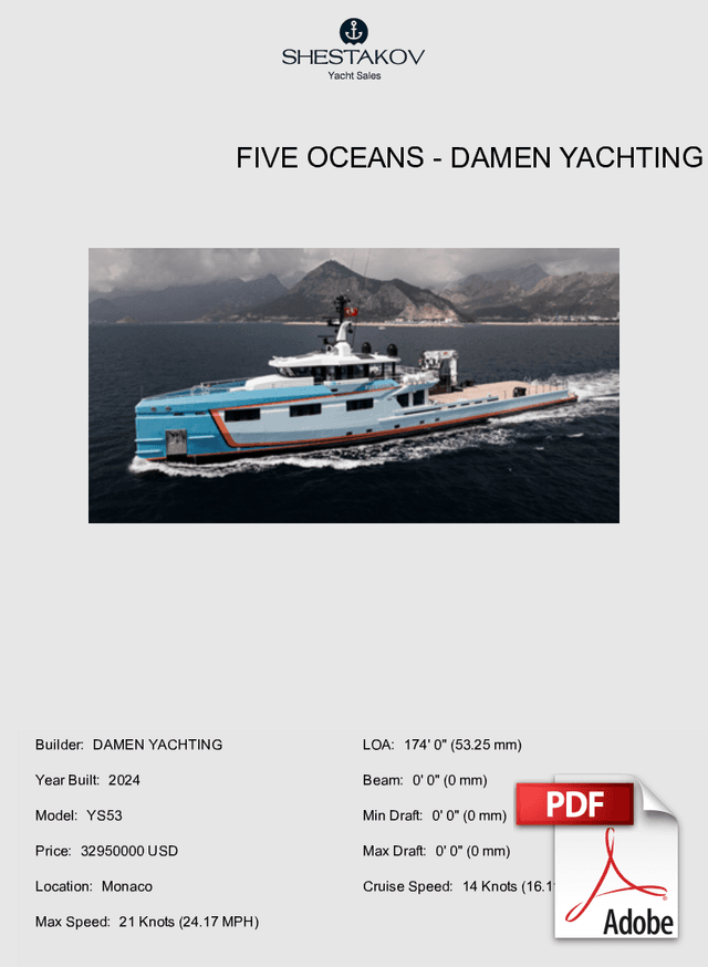 FIVE OCEANS - YS53 - 2024