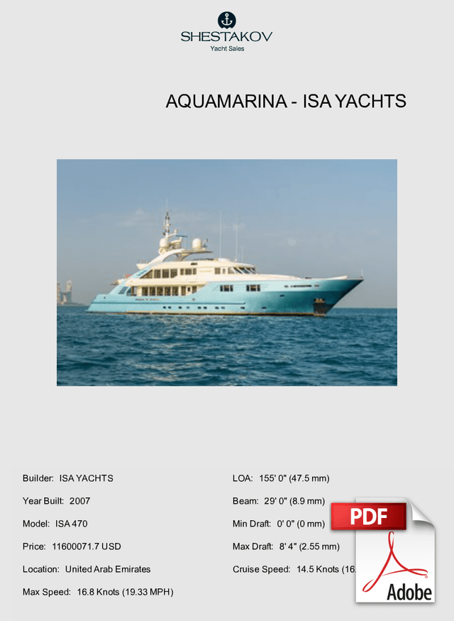 AQUAMARINA - ISA 470 - 2007