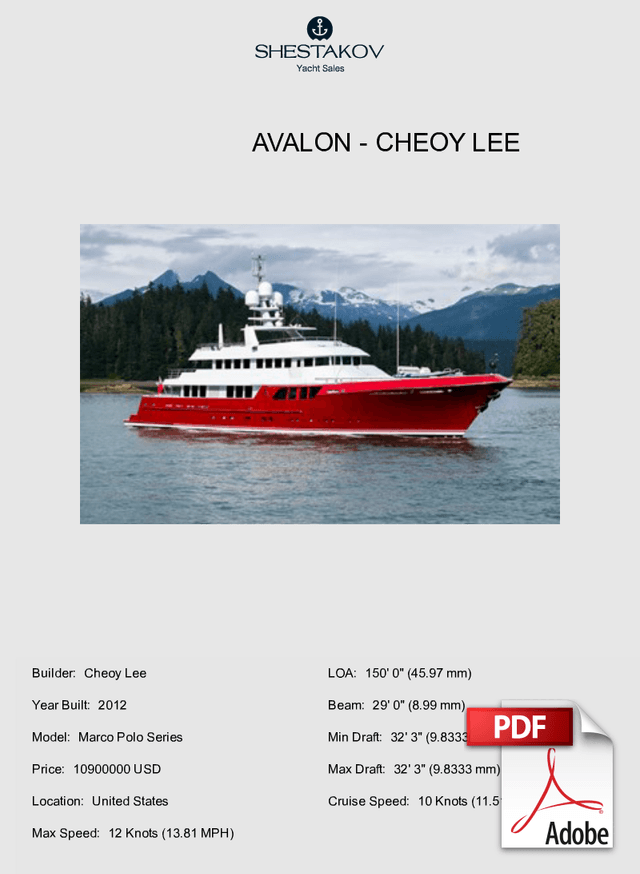 AVALON - Marco Polo Series - 2012