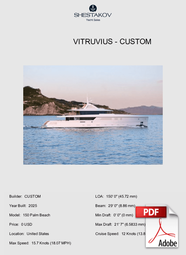 VITRUVIUS - 150 Palm Beach - 2025