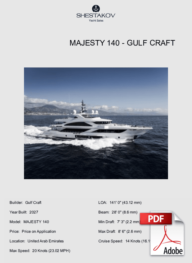 MAJESTY 140 - MAJESTY 140 - 2027