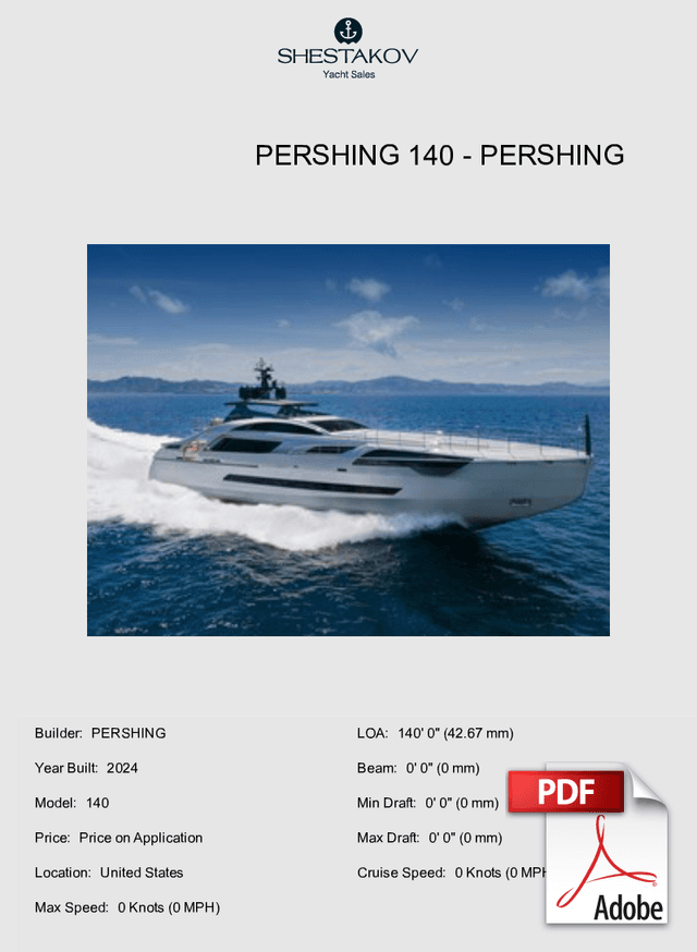 Pershing 140 - 140 - 2024