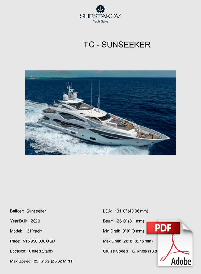 TC - 131 Yacht - 2020