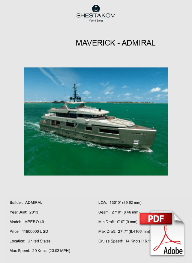 MAVERICK - IMPERO 40 - 2013