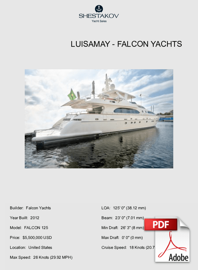 LUISAMAY - FALCON 125 - 2012