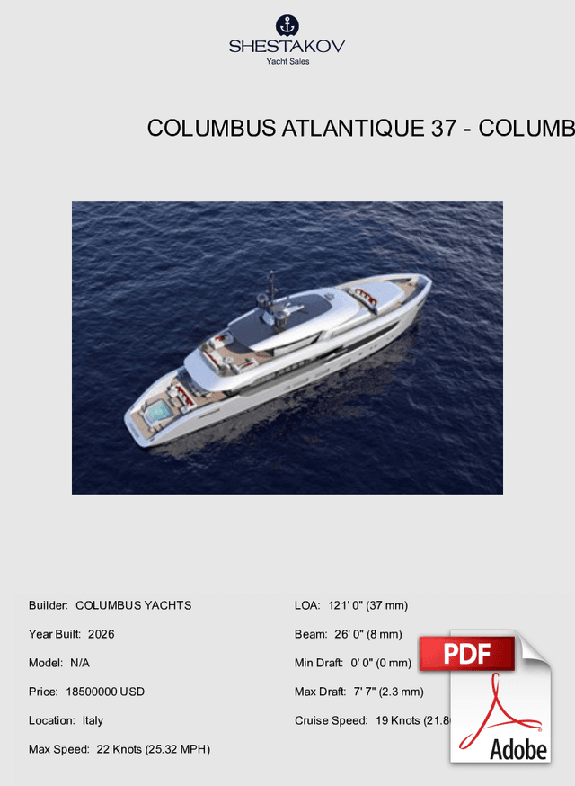 COLUMBUS ATLANTIQUE 37 - N/A - 2026