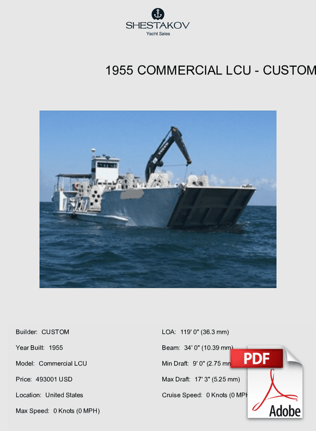 1955 Commercial LCU - Commercial LCU - 1955