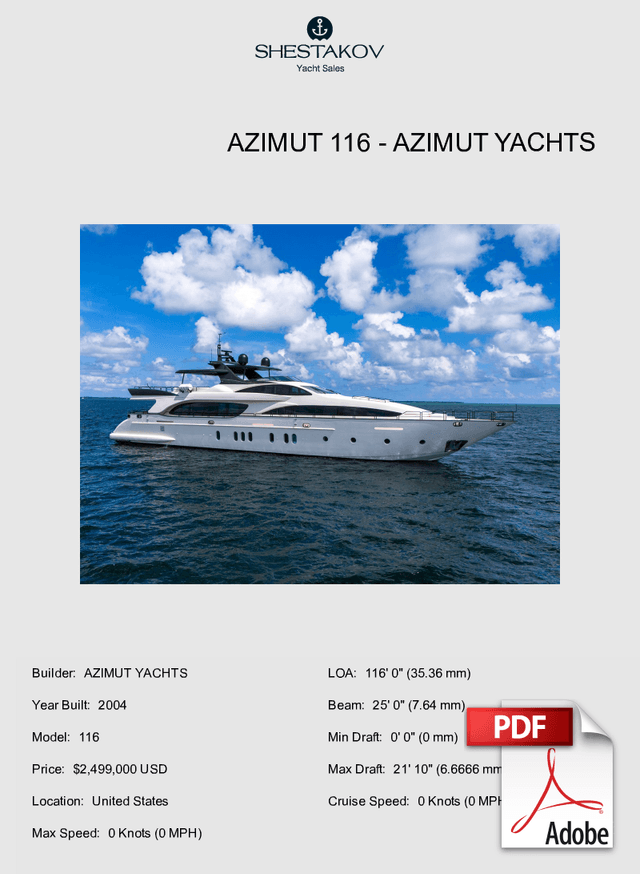 Azimut 116 - 116 - 2004