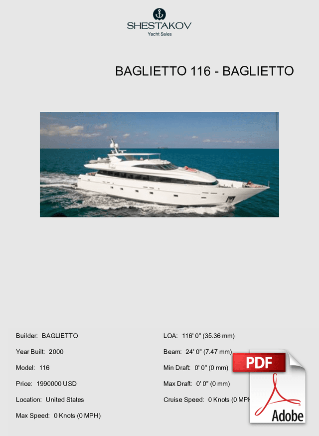 Baglietto 116 - 116 - 2000