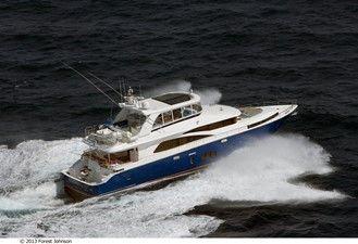 JOHNSON 80' FLYBRIDGE wFISHING COCKPIT