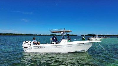 COBIA 274 CENTER CONSOLE 2002 JUST REPOWERED