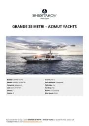 Azimut Yachts - GRANDE 35 METRI