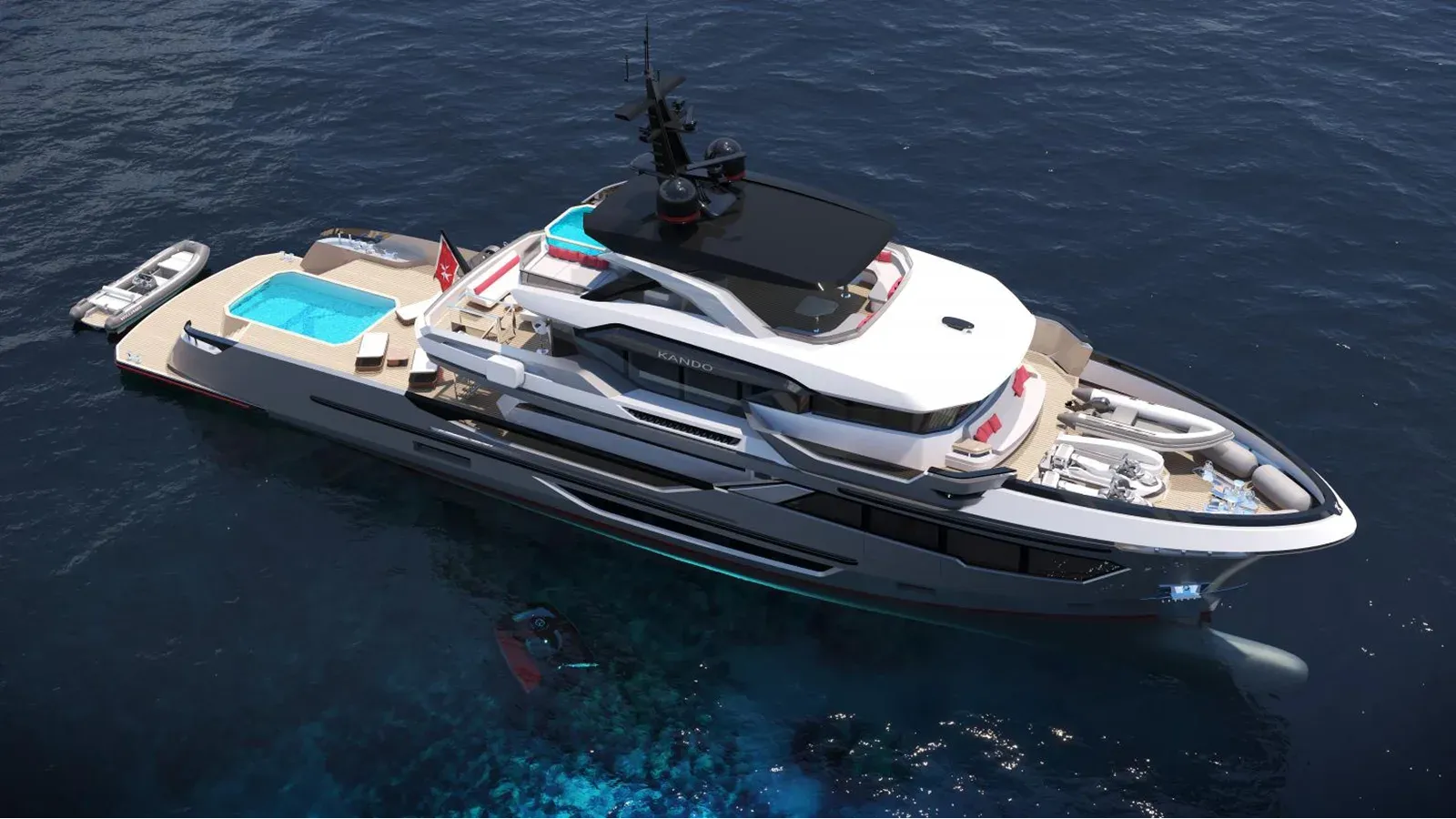Стоимость яхты Kando 130 XL - AVA YACHTS