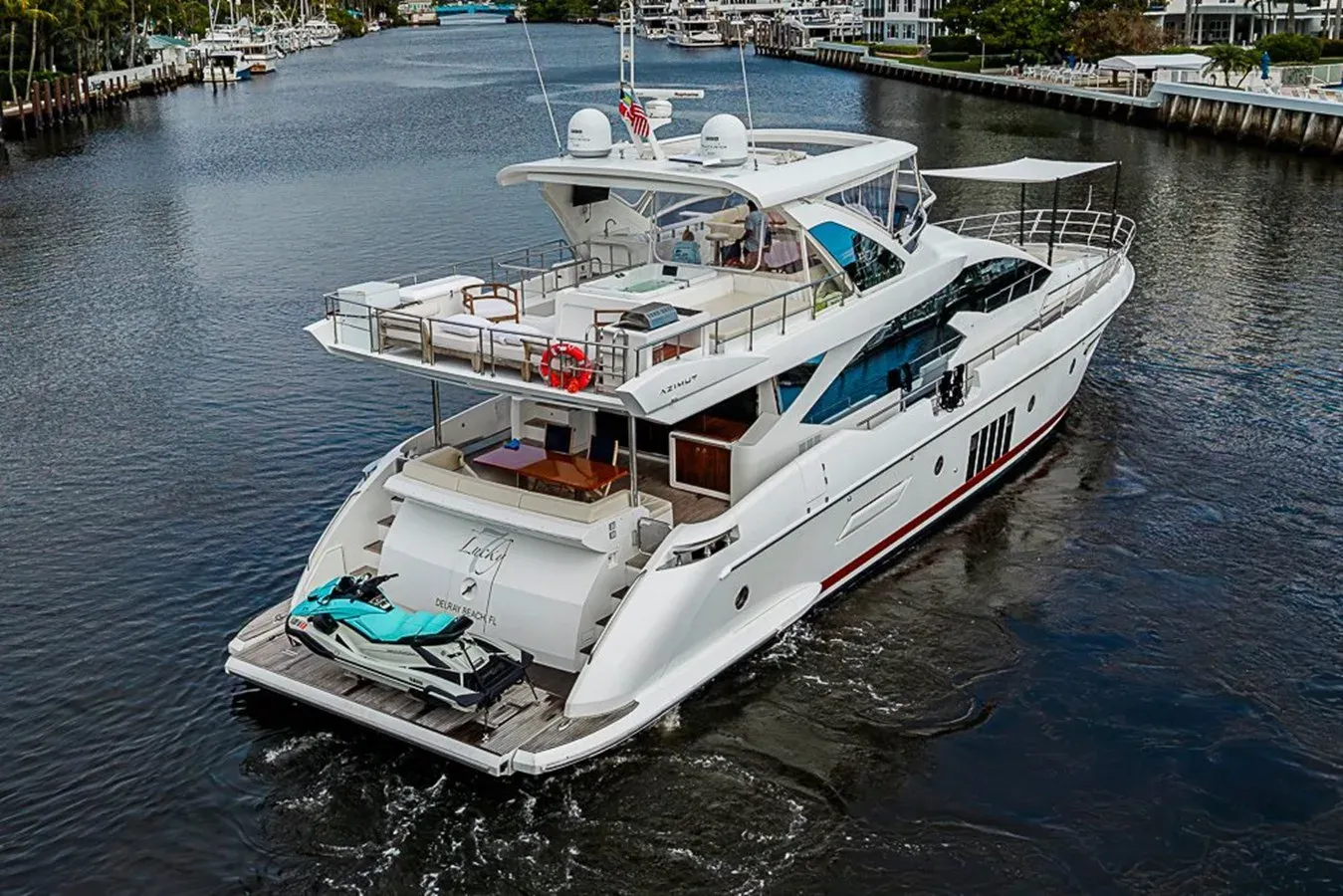 best yacht sales deals LUCKY 7 80