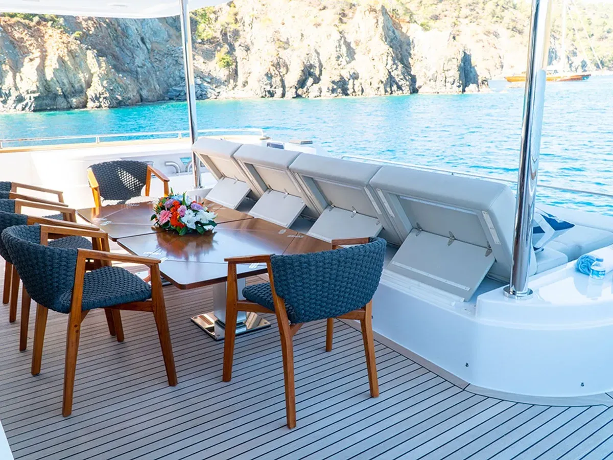Shells X 108 yacht sale