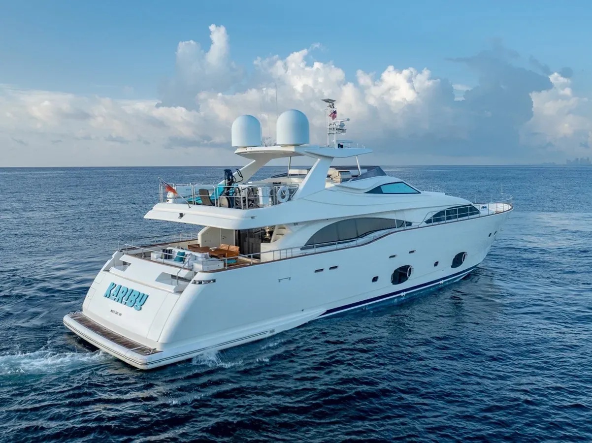 best yacht sales deals Karibu 97