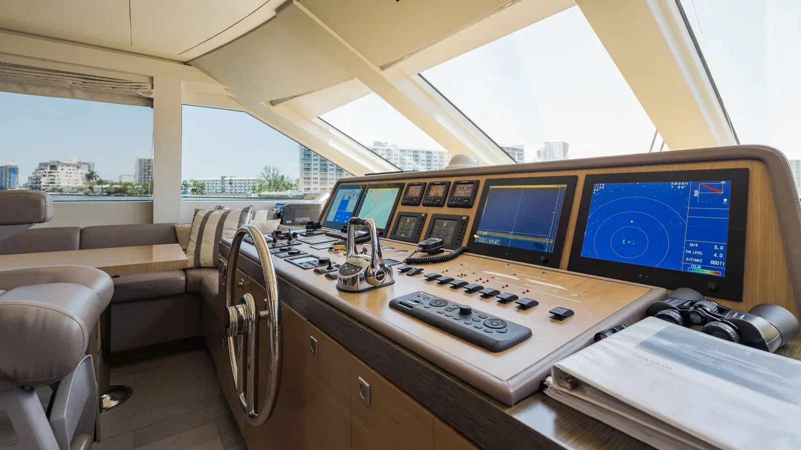 Купить яхту SEASEID Flybridge Motor Yacht в Shestakov Yacht Sales
