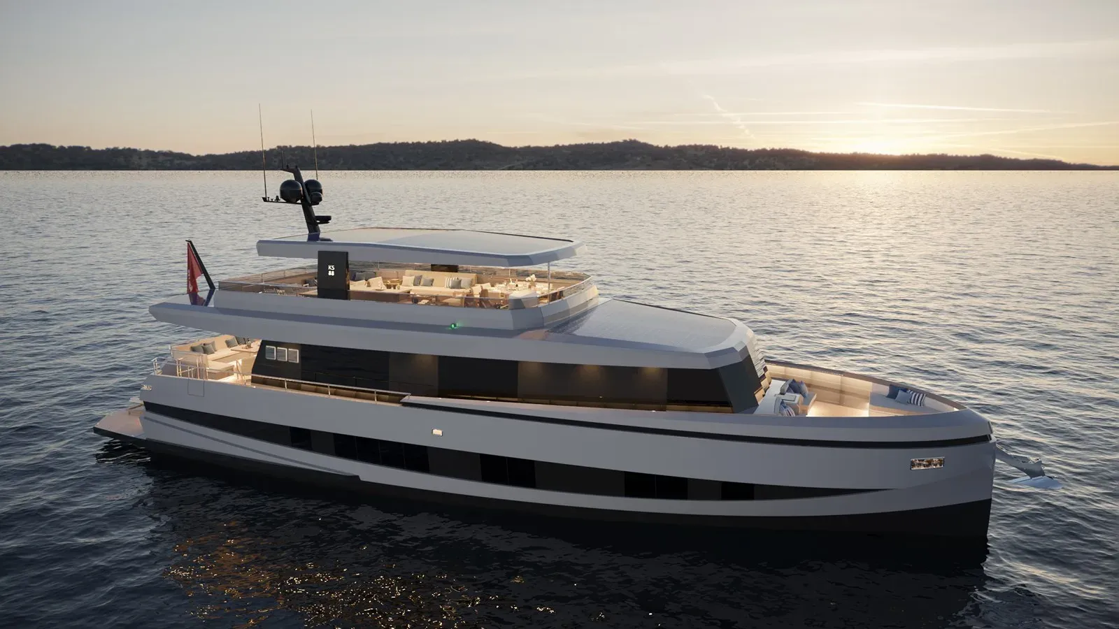 Buy a KINGSHIP KS88 87 at Shestakov Yacht Sales
