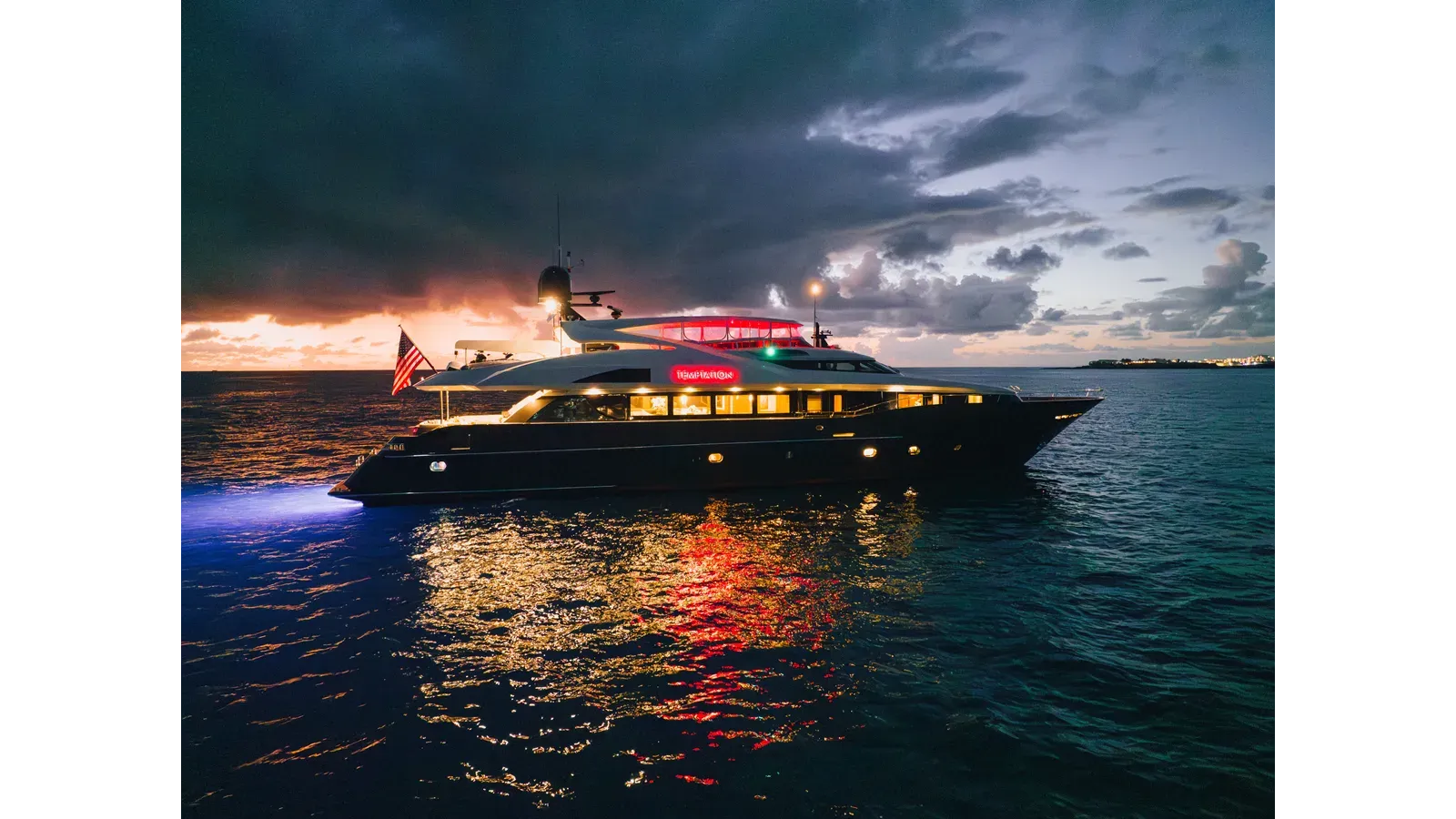 best yacht sales deals TEMPTATION Raised Pilothouse