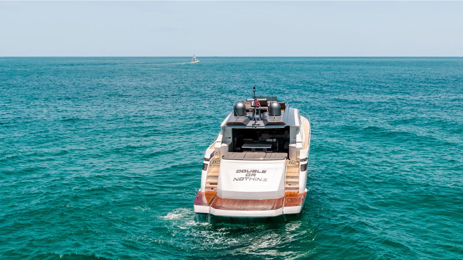 DOUBLE OR NOTHING - PERSHING yacht sale