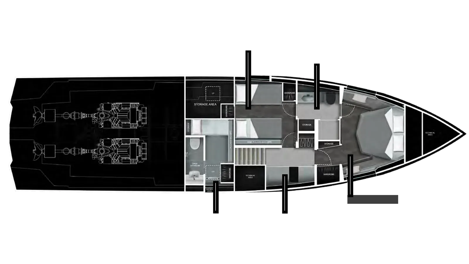 BIANCINO 3 yacht sale