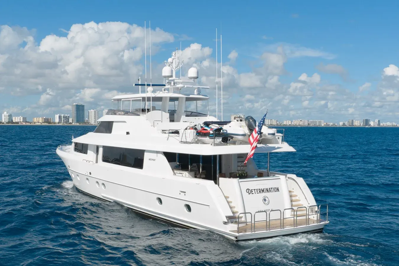 DETERMINATION - WESTPORT yacht sale