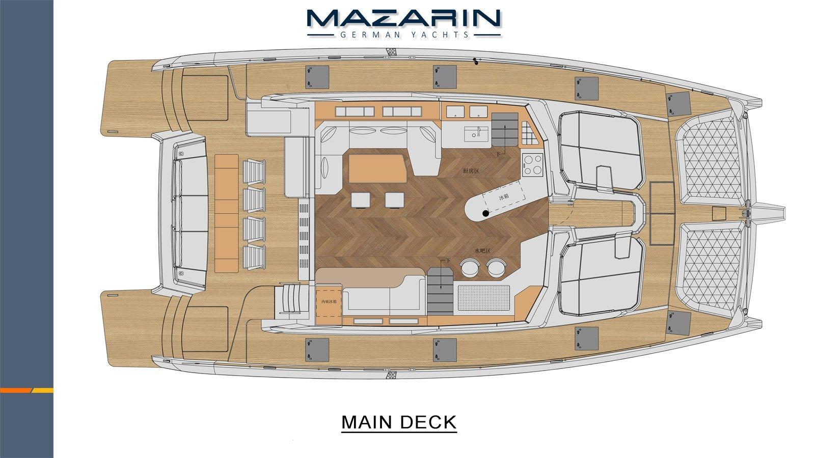 Купить яхту MAZARIN 55  EVO II - New Model (Copy) 55 Sailing Catamaran в Shestakov Yacht Sales