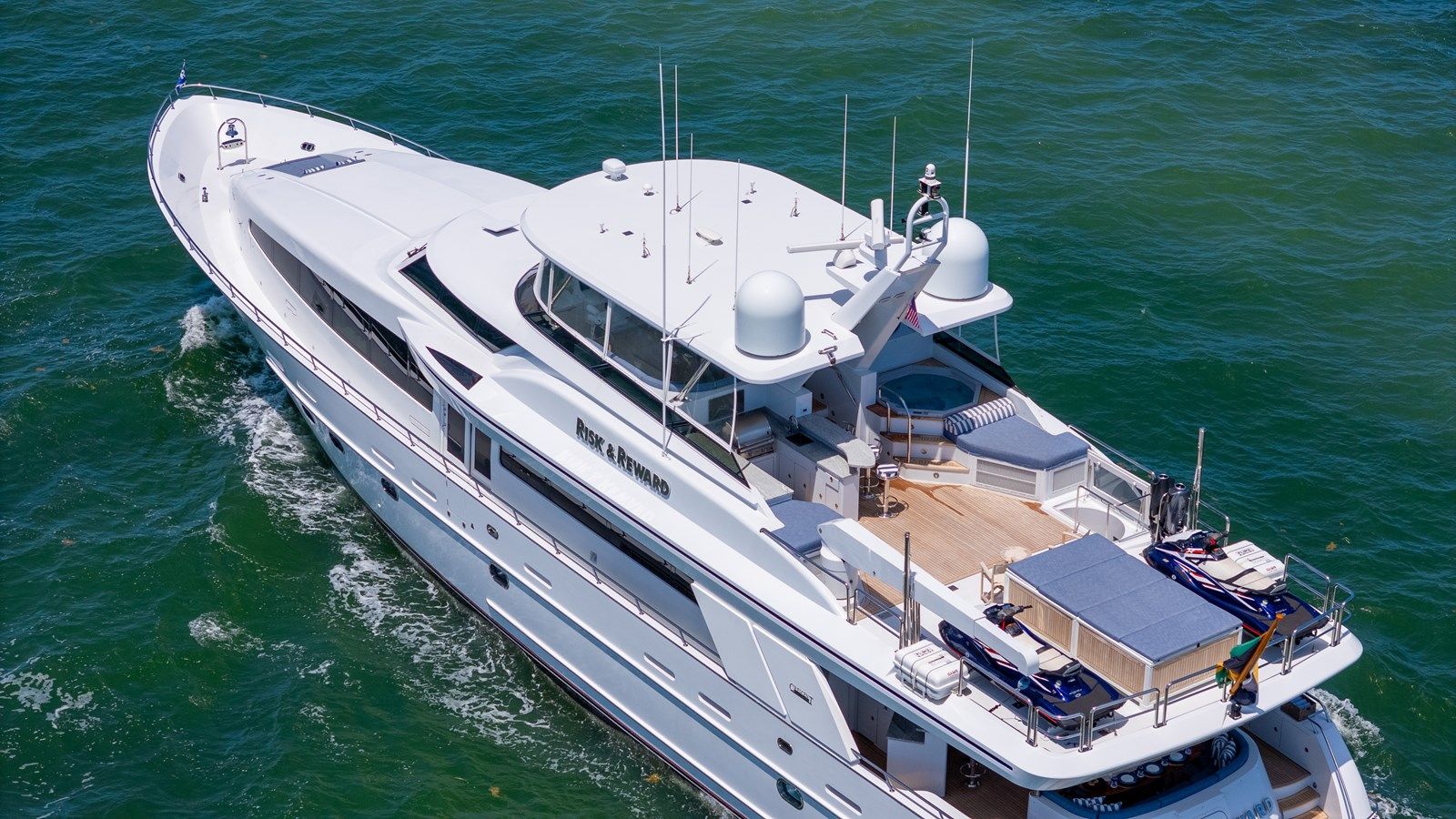 RISK AND REWARD Raised Pilothouse