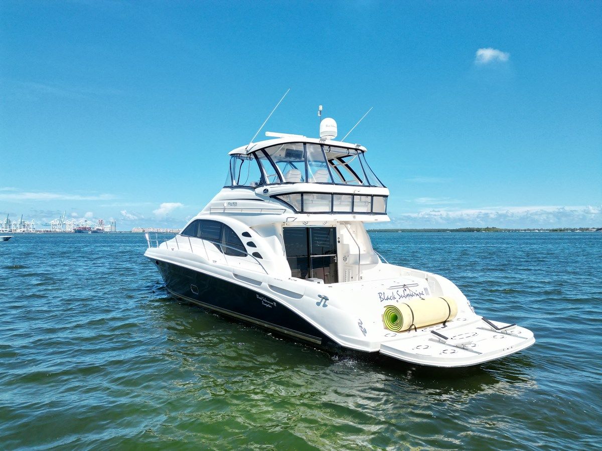 best yacht sales deals BlackSubmarine III - SEA RAY