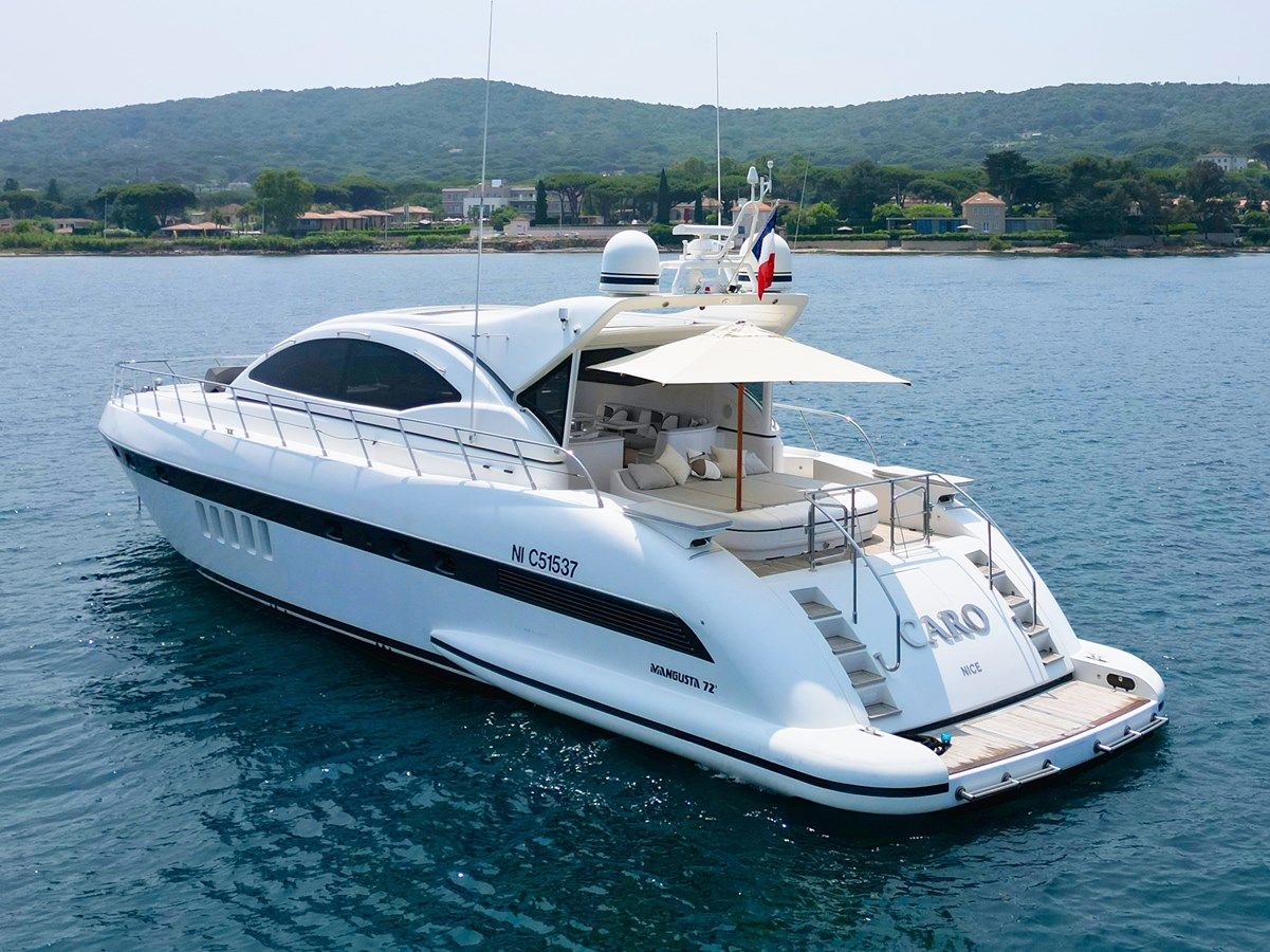 CARO - Mangusta yacht sale