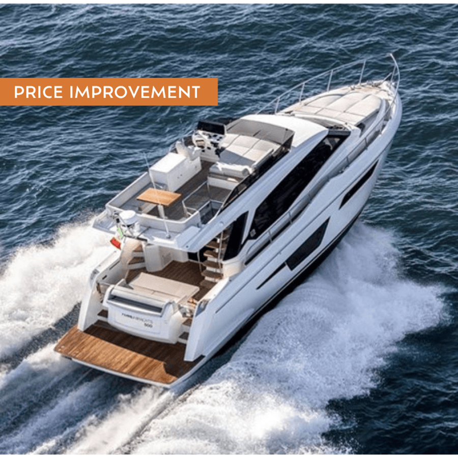 SOLO Ferretti 500 yacht sale