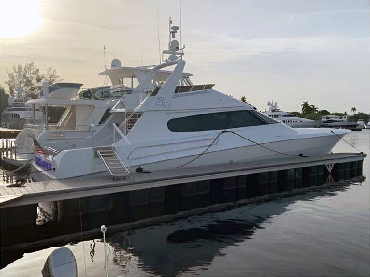 the best price on 70' Magnum Marine 1987 Custom 70' Express Cruiser