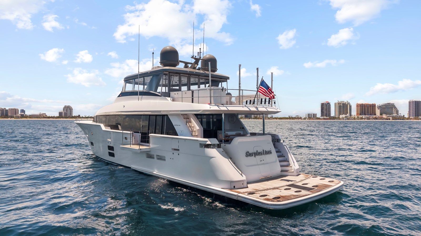 best yacht sales deals Surplus Lines - Hatteras