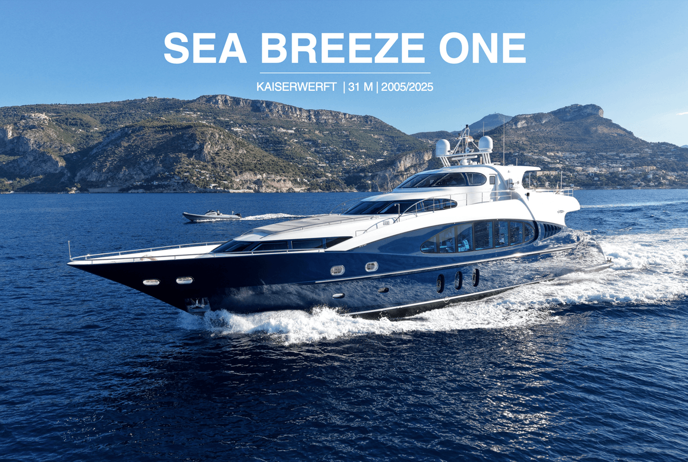 best yacht sales deals Sea Breeze One - KAISERWERFT