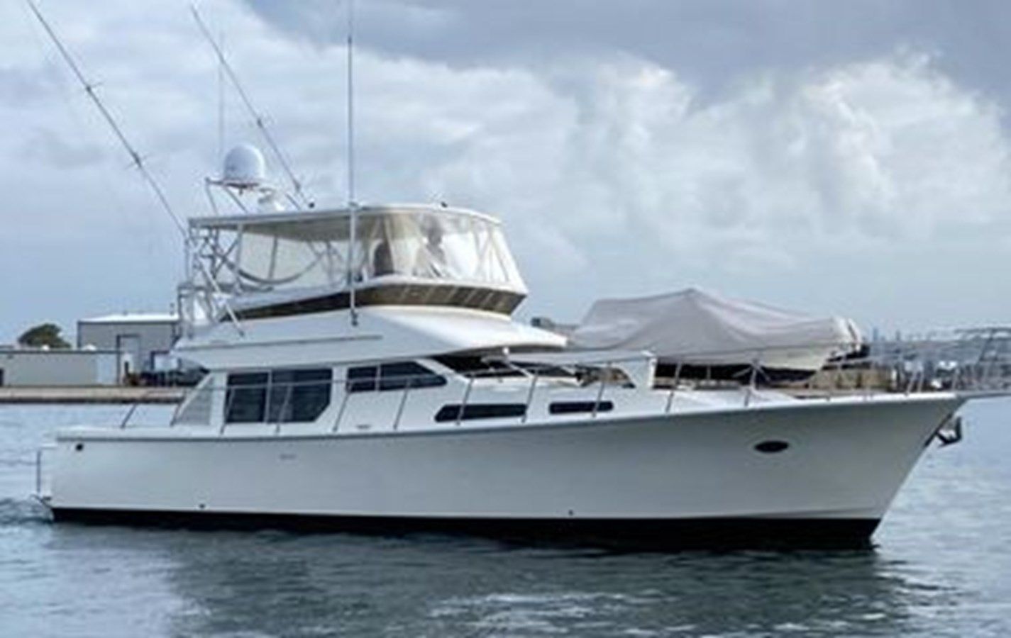 Buy a 50 ft 2001 Mikelson Luxury Sportfisher 50 at Shestakov Yacht Sales