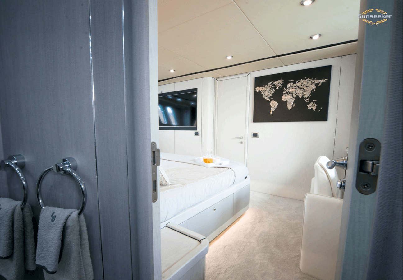 Light blue yacht sale