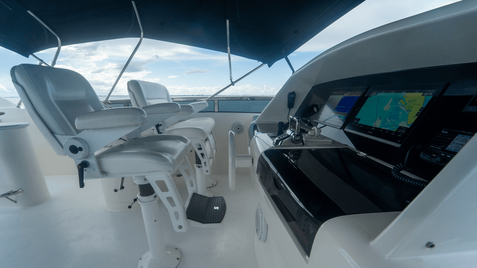 Buy a LIVING THE DREAM 84 Open Bridge at Shestakov Yacht Sales