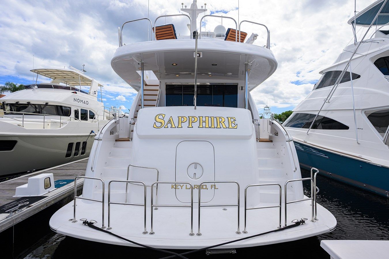 SAPPHIRE - Hatteras yacht sale