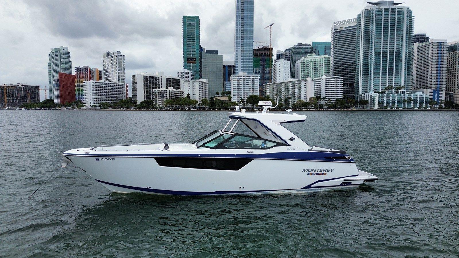 best yacht sales deals 2021 Monterey 378 Super Express