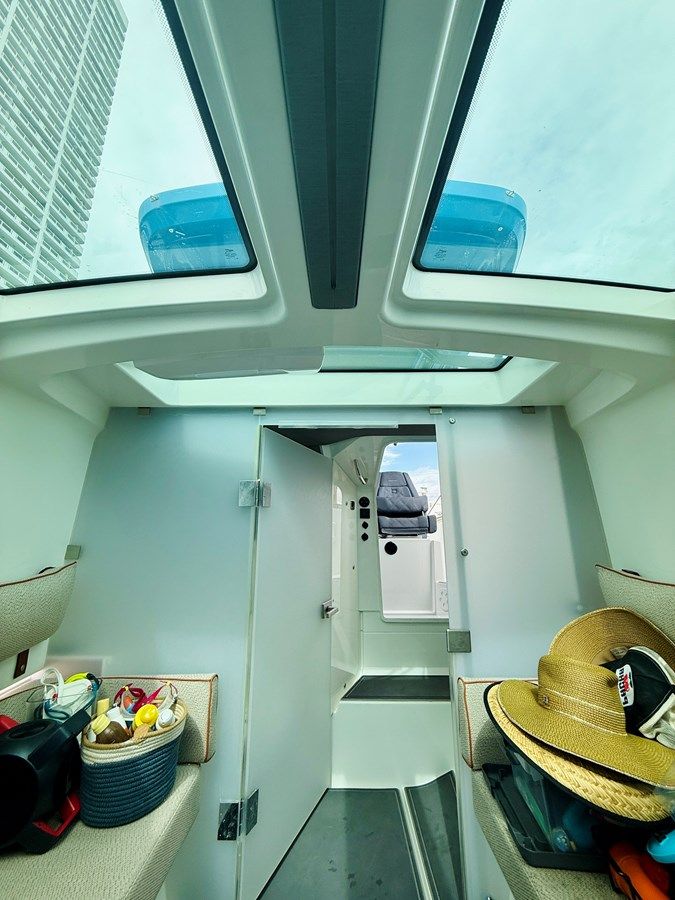 Out of the blue 37 Sun Top yacht sale