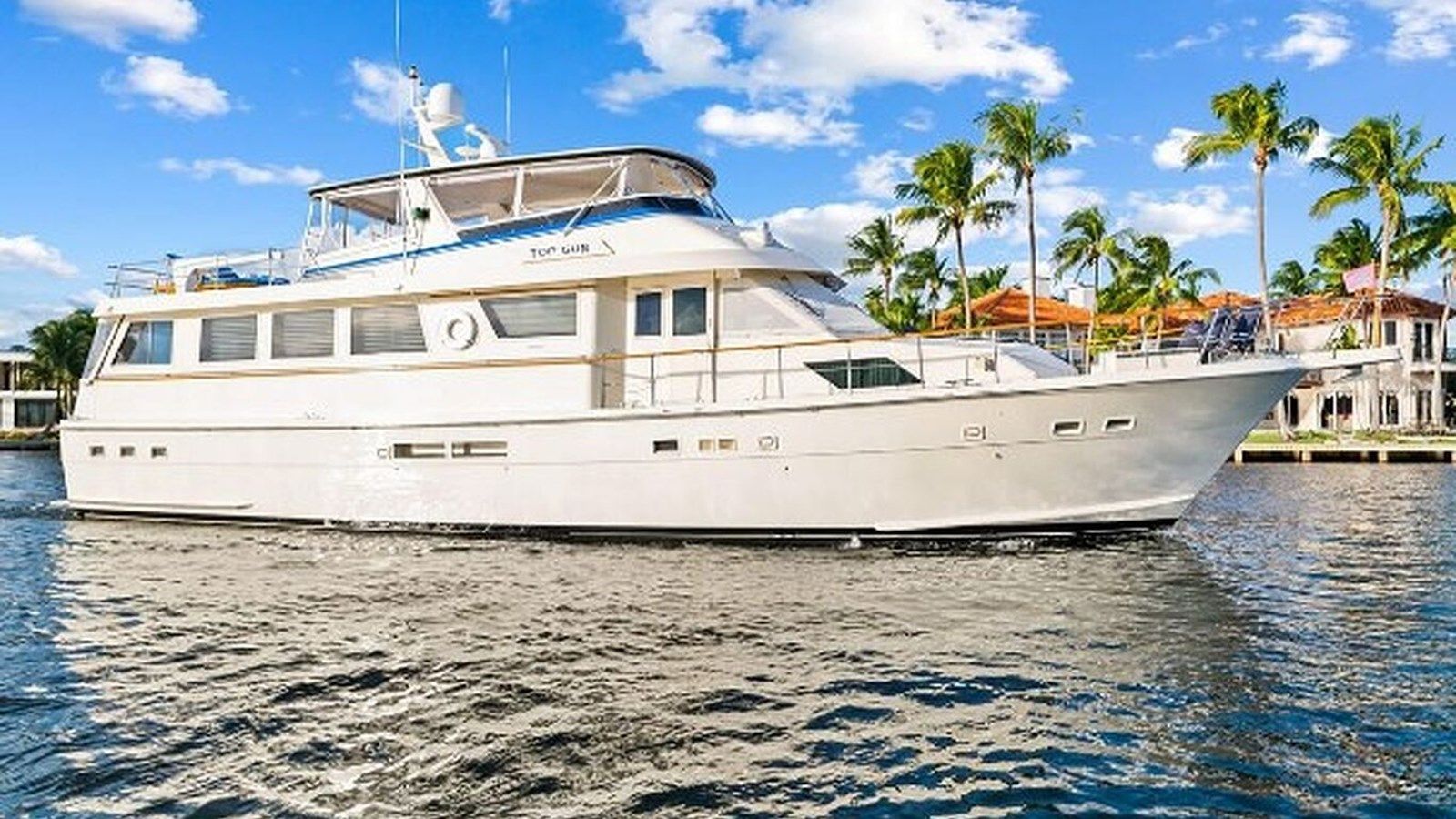 best yacht sales deals TOP GUN - Hatteras