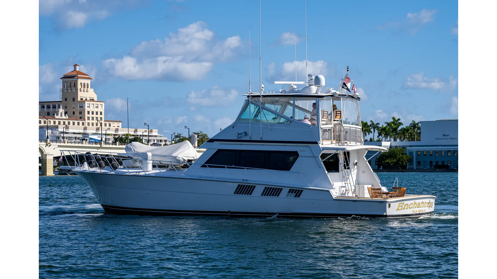 ENCHANTRESS - Hatteras yacht sale