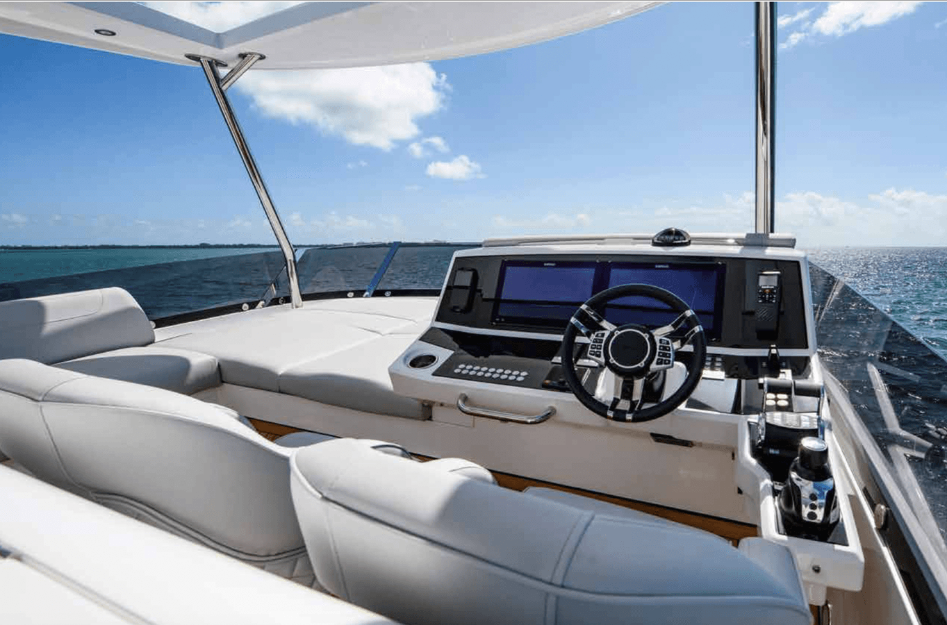 Buy a 2025 SUNSEEKER MANHATTAN 68  IMMEDIATE DELIVERY  DUBAI 2025 at Shestakov Yacht Sales