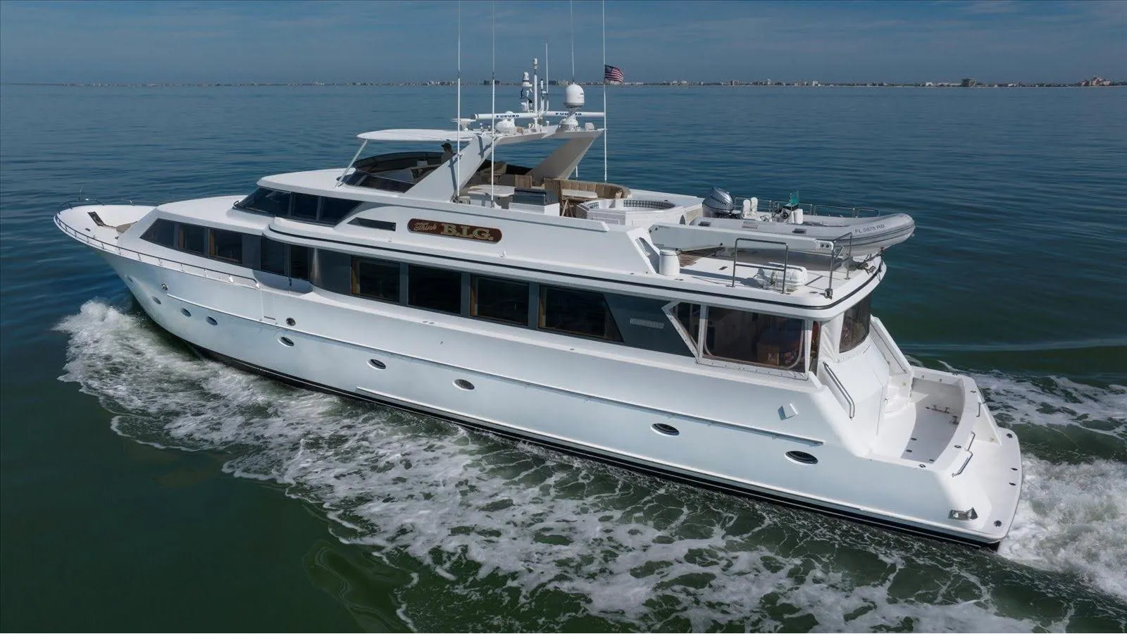 best yacht sales deals Think B.I.G 106 Raised Pilothouse