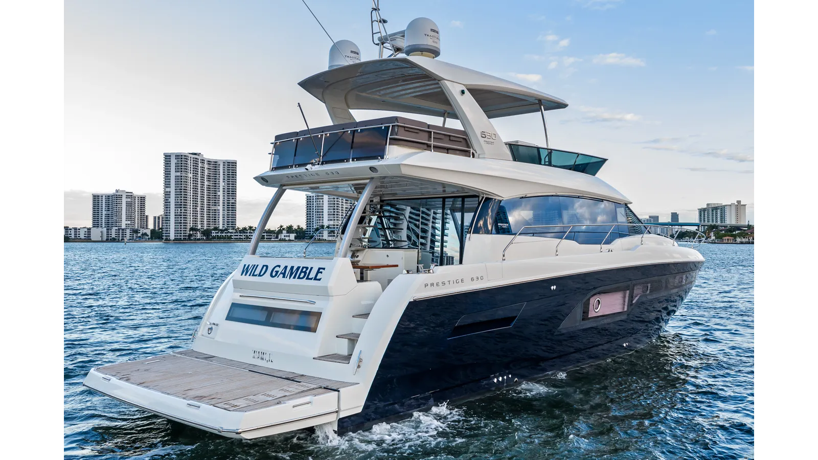 WILD GAMBLE - PRESTIGE yacht sale
